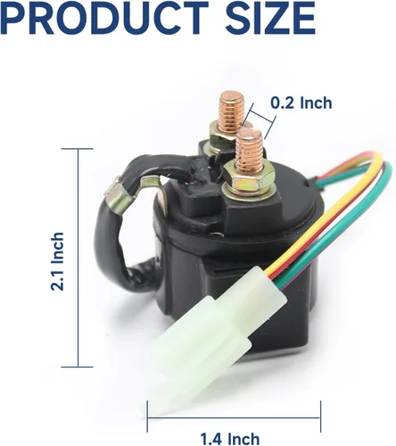 Miniatura 5 de Relé de arranque solenoide para fabricación china 50 cc 70 cc 90 cc 100 cc 110 cc 125 cc CUATRICICLO, MOTO ENDURO, KARTINGS, MINIMOTOS, CHOPPER