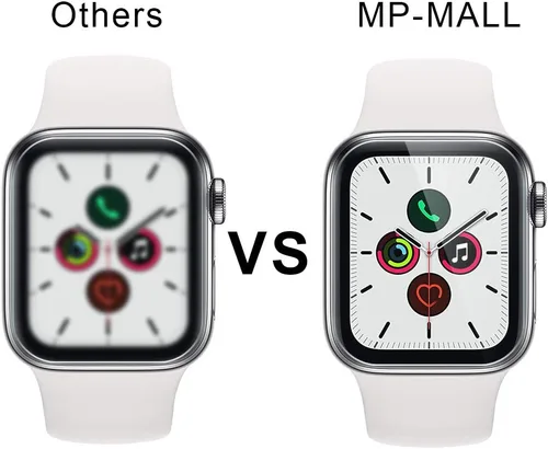 Miniatura 5 de Paquete de 6 protectores de pantalla diseñados para Apple Watch de 1.575 pulgadas, protector de pantalla para Apple Watch SE Series 6, 5, 4