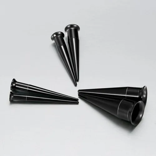 Miniatura 2 de vcmart 14G-00G - Kit de estiramiento de 36 manómetros de oreja, tapones cónicos, ojales, acero de grado implante, Metal, Acero inoxidable