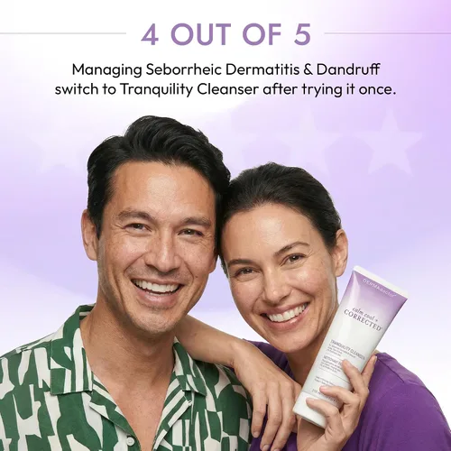 Miniatura 9 de DERMAdoctor - Limpiador de tranquilidad de zinc piritiona al 2%, máxima fuerza OTC para dermatitis seborreica, caspa y enrojecimiento Cara, cuero