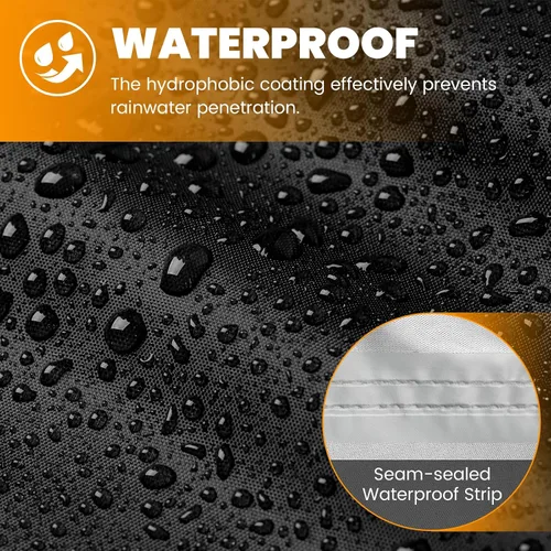Miniatura 2 de Favoto Cubierta impermeable para cuatrimoto al aire libre – Cubierta de 4 ruedas resistente para todo tipo de clima, polvo, lluvia, sol, resistente