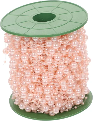 IMIKEYA Cuerdas de perlas artificiales para decoración de jarrón, cuentas de perlas flotantes para manualidades, boda, Navidad, decoración de