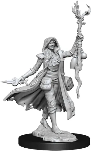 Miniatura 2 de WizKids D&D Frameworks: Mujer druida humana - Sin pintar y sin ensamblar