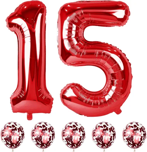 Miniatura 64 de Globos de oro rosa para cumpleaños número 16 para niñas, 40 pulgadas de gran tamaño, globos de lámina de mylar con el número 1 y 6, autoinflables