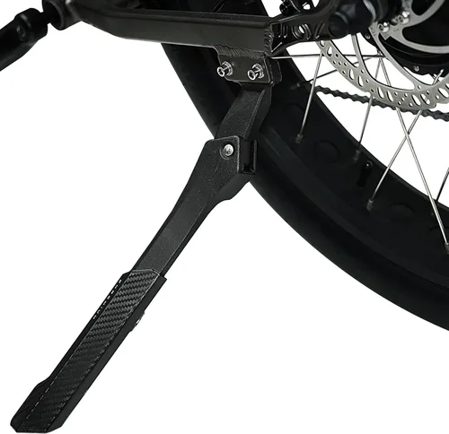 BV Bike Kickstand - Soporte de bicicleta de montaña para bicicletas de 24 a 29 pulgadas, longitud ajustable, suela antideslizante, material de