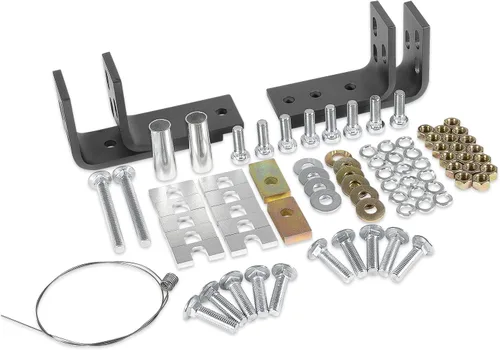 Kit de instalación universal con herrajes y soportes para enganche de remolque Reese de 5ª rueda Kit de instalación #30035, 58058 (10 - Diseño de