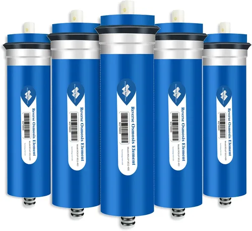 Miniatura 20 de Membrane Solutions Membrana de ósmosis inversa 75 GPD de 11.75 x 1.75 pulgadas, repuesto de filtro de agua de membrana RO para debajo del fregadero