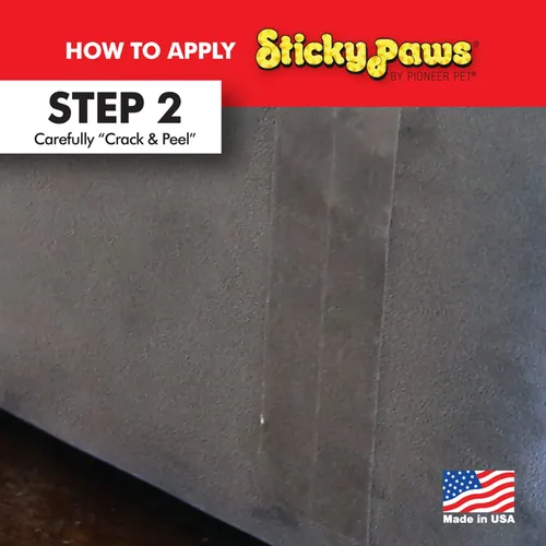 Miniatura 4 de Bandas de control de arañazos Sticky Paws, normal, Transparente