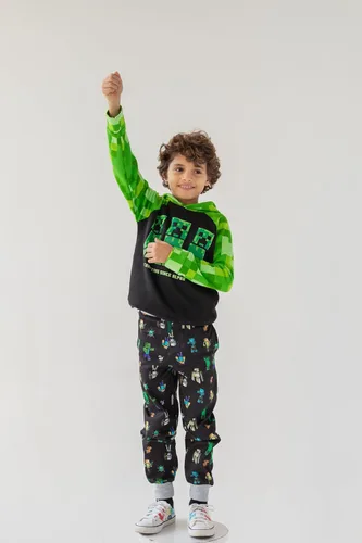 Miniatura 5 de Minecraft Paquete de 2 pantalones deportivos de forro polar para niños pequeños a grandes
