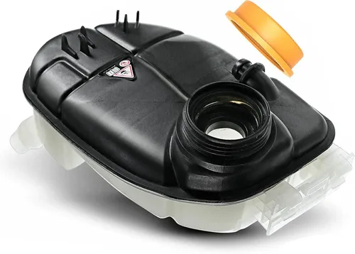 YHTAUTO Depósito de expansión de depósito de desbordamiento de recuperación de refrigerante del motor W/O tapa y sensor presurizados para