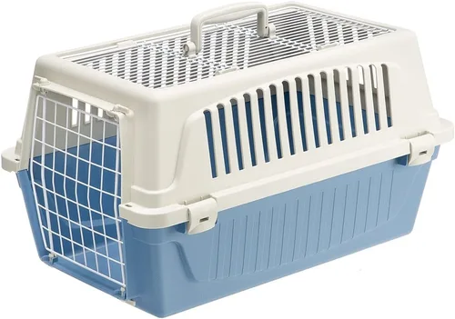 Miniatura 8 de Transportador de mascotas Atlas Transportador pequeño para perros y gatos con acceso por puerta superior y frontal Púrpura