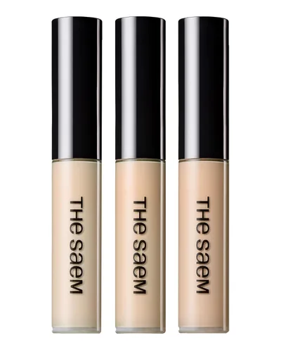 Miniatura 15 de THESAEM Cover Perfection Tip Corrector de 0.2 onzas líquidas – Corrector de sombra de contorno beige para profundidad natural – Alta cobertura