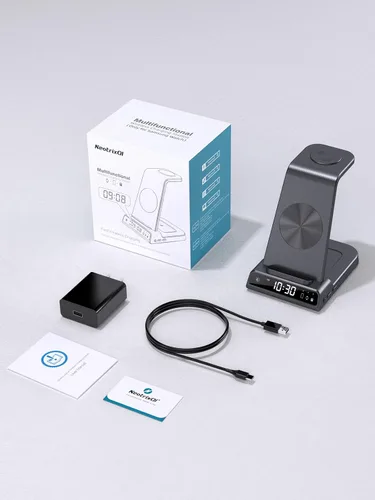 Miniatura 9 de Cargador inalámbrico para estación de carga Samsung, cargador de teléfono Android 3 en 1 para Samsung Galaxy S25 Ultra/S24 Ultra/S23/Z Flip7, Galaxy