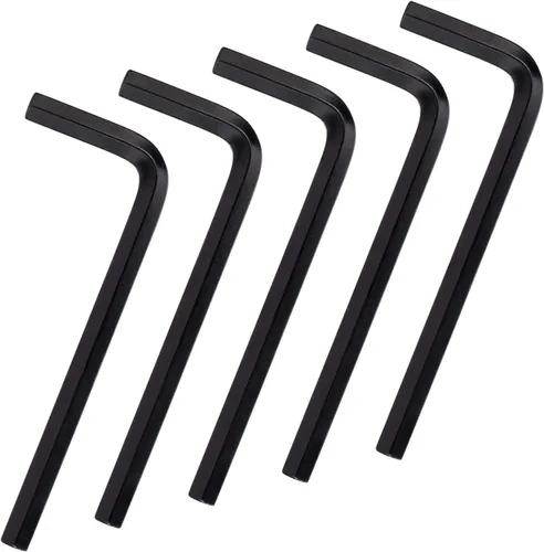 OIIKI 5 paquetes de llaves hexagonales de metal de 7/32 pulgadas para dispositivo de salida de pánico de barra de empuje, llave Allen larga para