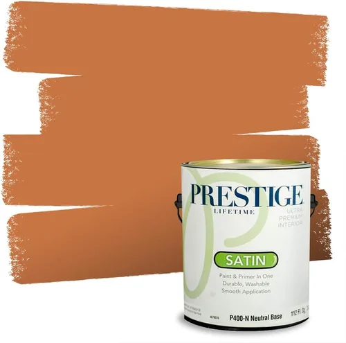 Miniatura 121 de PRESTIGE Pintura exterior e imprimación en uno, bronceado Aberdeen, plano, 1 galón