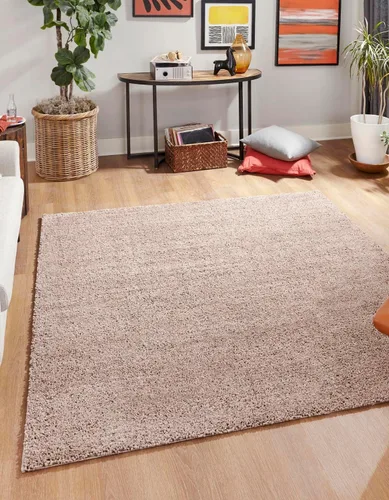 Miniatura 26 de Unique Loom Shaggy Chic Collection - Alfombra de área lanuda (9 pies 4 pulgadas x 12 pies 2 pulgadas, rectangular, color blanco sal marina)