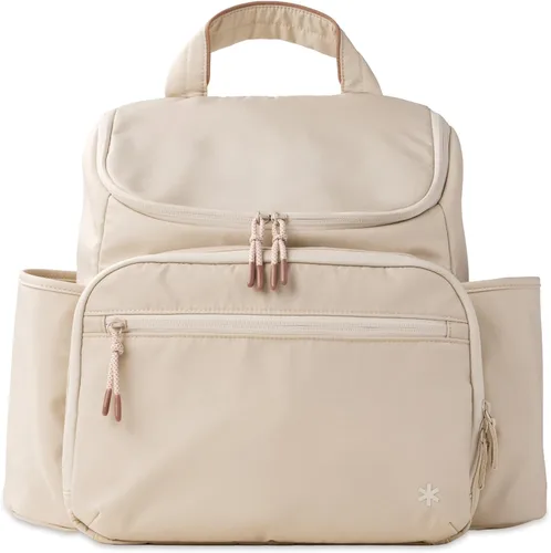 Miniatura 10 de Skip Hop Mochila Bolsa de Pañales: Forma, Bolsa de viaje multifuncional para bebé con cambiador y accesorio para cochecito, Salvia