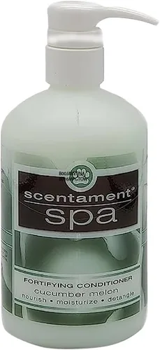 Best Shot Scentament Spa - Acondicionador fortificante para cachorros, producto ideal para el cuidado de la piel, para acondicionamiento de corteza