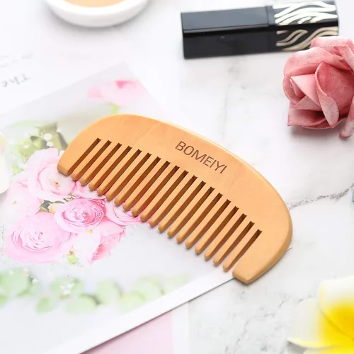 Miniatura 9 de Juego de cepillos de pelo de cerdas de jabalí 100% (mediano). Cerdas naturales suaves para cabello fino y fino. Restaura el brillo y la textura.