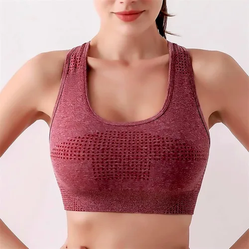 Miniatura 2 de Conjunto deportivo de 3 piezas para mujer, sin costuras, de manga corta, brasier deportivo, cintura alta, pantalones cortos de yoga