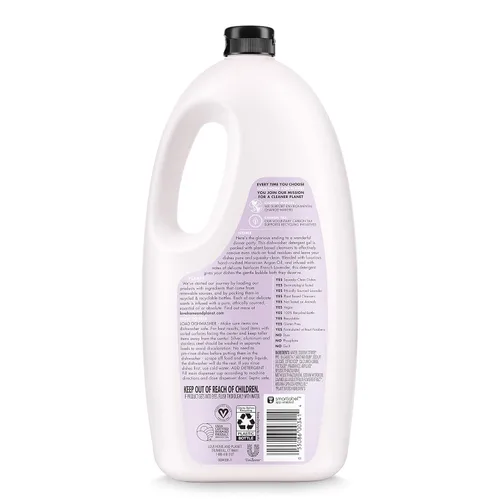 Miniatura 2 de Love Home and Planet - Detergente para lavavajillas, gel de lavanda y aceite de argán, 56 onzas