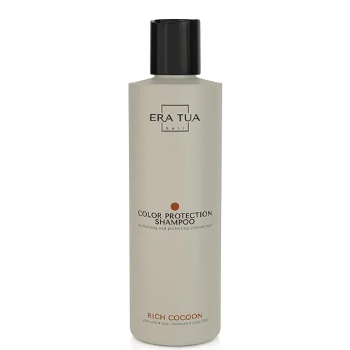 Rich Cocoon Champú de protección del color | Fabricado y formulado en Holanda | Color seguro para cabello teñido | Aroma acogedor premium de madera