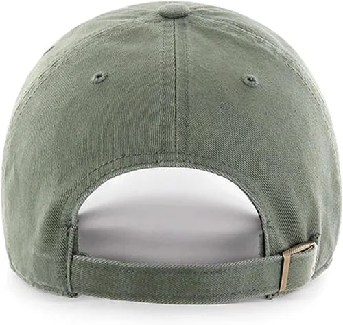 Miniatura 2 de 47 Brand MLB Moss Green Primary Logo Clean Up Adjustable Strap Baseball Cap Hat, Adult One Size Fits All