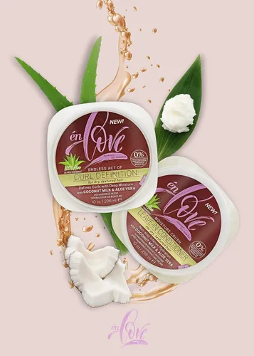 Miniatura 2 de Moisture Crush - Acondicionador sin enjuague Leche de coco orgánica y aloe vera para cabello rizado y ondulado Restaura el cabello seco dañado