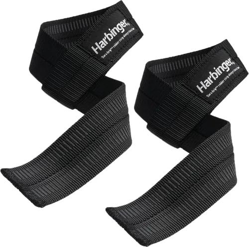 Par de correas Harbinger de sujeción para hacer levantamientos con DuraGrip