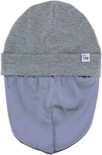 Miniatura 33 de Gorro de punto para recién nacido, para niños y niñas, con forro de satén sedoso, gorro para niños pequeños