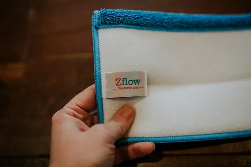 Miniatura 7 de Zflow - Mopa profesional de microfibra de 18 pulgadas, mango de acero inoxidable comercial con almohadilla de microfibra para el polvo + 3