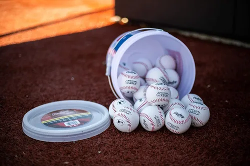 Miniatura 6 de Rawlings Pelotas de béisbol de uso recreativo de la liga oficial Para jóvenes/8U OLB3 Cúbeta 24