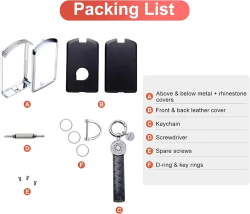 Miniatura 6 de Compatible with Volvo Key Fob Cover