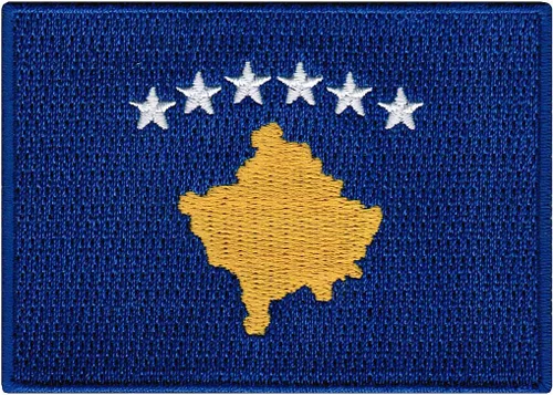 Miniatura 157 de Cypress Collectibles - Parche de bandera de Italia - Apliques bordados - Parches termoadhesivos de país europeo - Dimensiones: 3.5" x 2.5