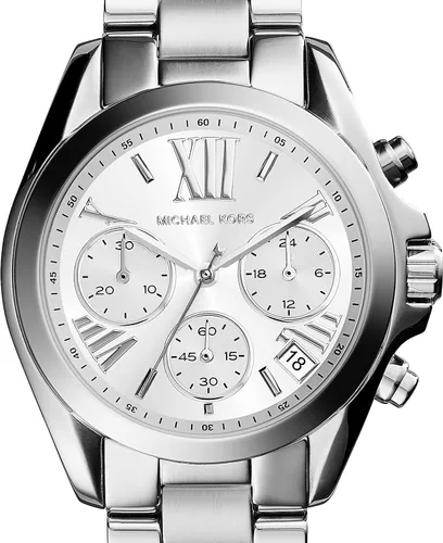 Miniatura 4 de Michael Kors Mini Bradshaw - Reloj cronógrafo de acero inoxidable de 1.417in, MK5798 - Bradshaw Mini