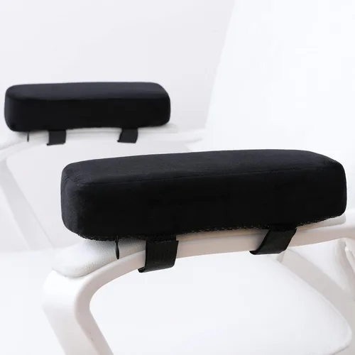 Miniatura 6 de LargeLeaf Reposabrazos de silla Cojines codo Almohada Alivio de presión Apoyabrazos Almohadillas 2 Piezas Juego de Silla de Oficina Reposabrazos