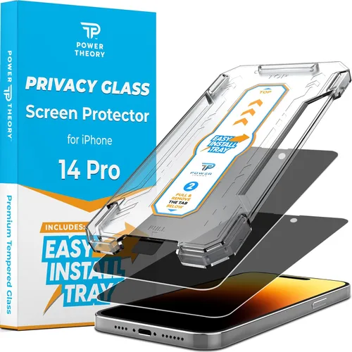 Miniatura 8 de Power Theory Protector de pantalla para iPhone 14 Pro Max, pantalla de vidrio templado de alta calidad para una máxima protección en tu iPhone 14