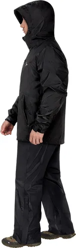 Miniatura 2 de Rodeel Conjunto de chaqueta impermeable y overol, chaqueta impermeable para lluvia, máxima protección para aventuras al aire libre