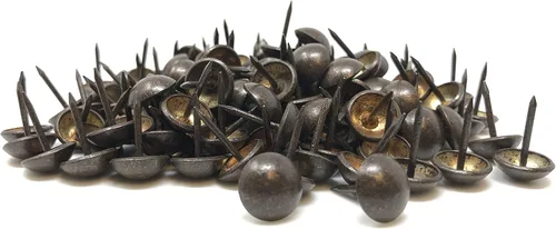 Miniatura 15 de DMSE – Tamaño mayorista 7/16" diámetro (0.433 in) hardware tapicería muebles decorativos Pulgar tachuelas clavos clavos 1000