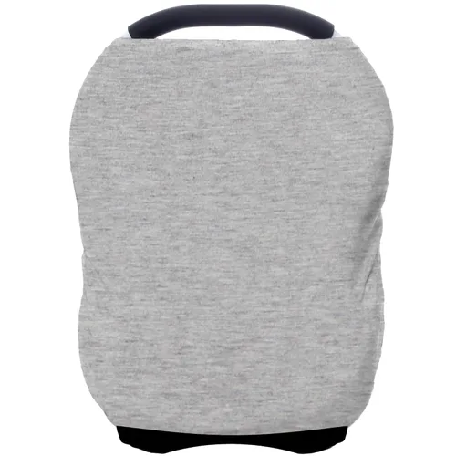 Miniatura 21 de Fundas de asiento de automóvil para bebés – Funda de lactancia multiusos, toldo para asiento de automóvil, fundas de lactancia, bufandas de Gris a