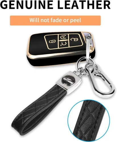 Miniatura 4 de MILD EAST - Funda para llavero Volkswagen con llavero, carcasa de llave de auto de TPU suave para Atlas Golf Alltrack Atlas Jetta Passat Arteon