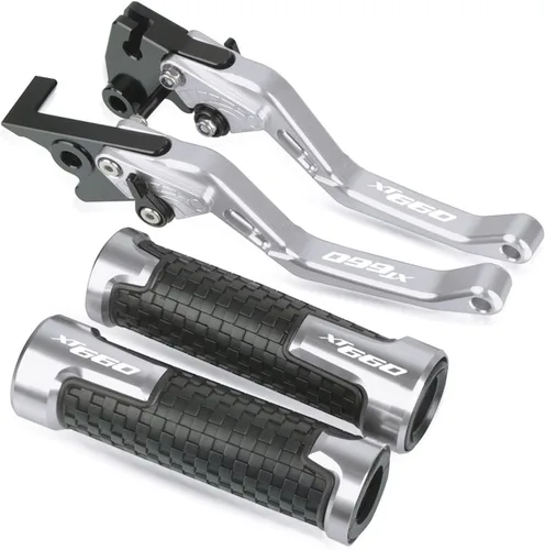 Miniatura 20 de DOUKI Para Yamaha XT660Z TENERE 2008-2016 XT660 Z - Palancas de embrague de freno corto para motocicleta, embrague, empuñaduras, extremos