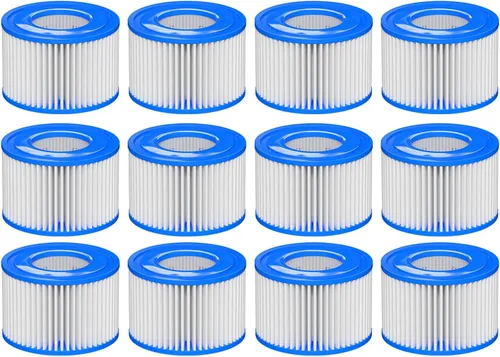 Filtro de repuesto tipo para bañera de hidromasaje compatible con Lay-Z-Spa, Coleman SaluSpa 90352E 58323, bañera de hidromasaje inflable, filtro de
