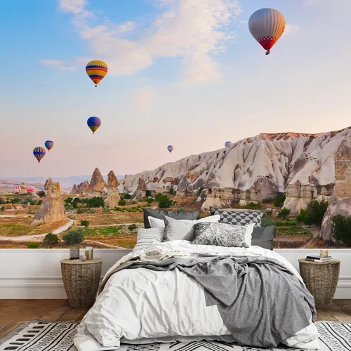 Miniatura 30 de wall26 - Ciudad Vieja de Europa al atardecer con efecto de filtro retro vintage - Mural de pared extraíble Papel pintado autoadhesivo grande