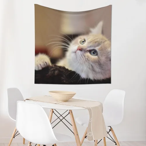 Miniatura 7 de GOOESING Tapiz personalizado para cargar imágenes de boda, amor, recuerdo familiar, tapiz personalizado para el Día de la Madre, Día del Padre