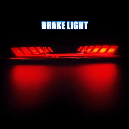 Miniatura 3 de Tercera tercera luz de freno para Chevy Silverado/GMC Sierra 1500 2500 3500 2007-2013, TIME TUNNEL Luz de freno LED secuencial de montaje alto