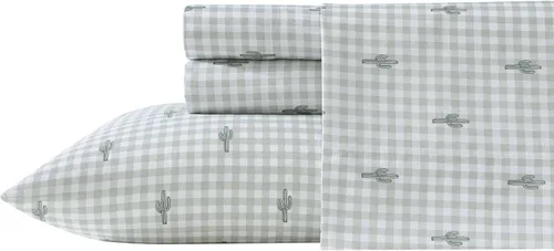 Miniatura 34 de Wrangler - Juego de sábanas tamaño Queen, ropa de cama ultrasuave y ligera, ligera para comodidad durante todo el año, bolsillos profundos, sábanas
