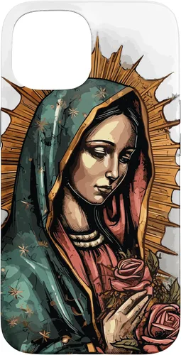 Miniatura 6 de Funda para iPhone 12 Pro Max Virgen De Guadalupe Católica Virgen De Guadalupe