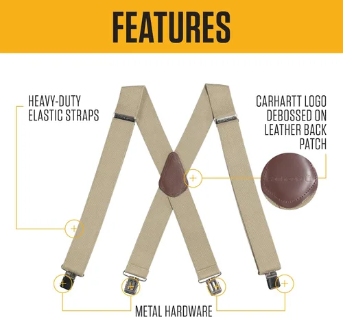 Miniatura 2 de Carhartt Tirantes elásticos de dos tonos A0005520 Rugged Flex® para hombre