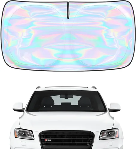 Miniatura 76 de Parasol para parabrisas Rivian R1S R1T 2022-2026 – Parasol compatible con Rivian R1S R1T plegable para ventana delantera, protector de visera solar